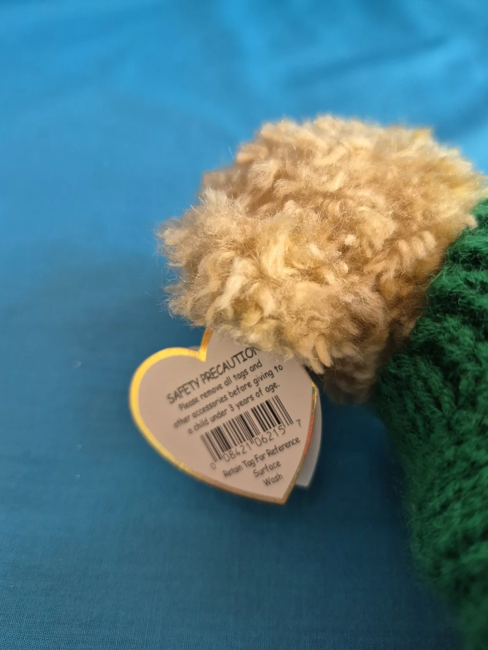 Ty Beanie Baby Blarney Stuffed Plush Toy Kiss Me Im Irish Attic Treasures Vintag